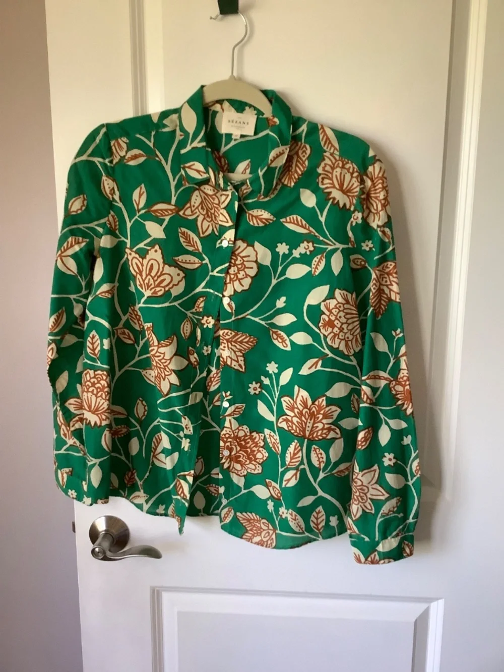 Sezane Pierro Gemini Shirt, Size 36, US 4 - Picture 2 of 7